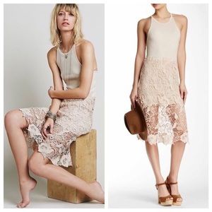 Free People Tank Nora Dress NWT - Large